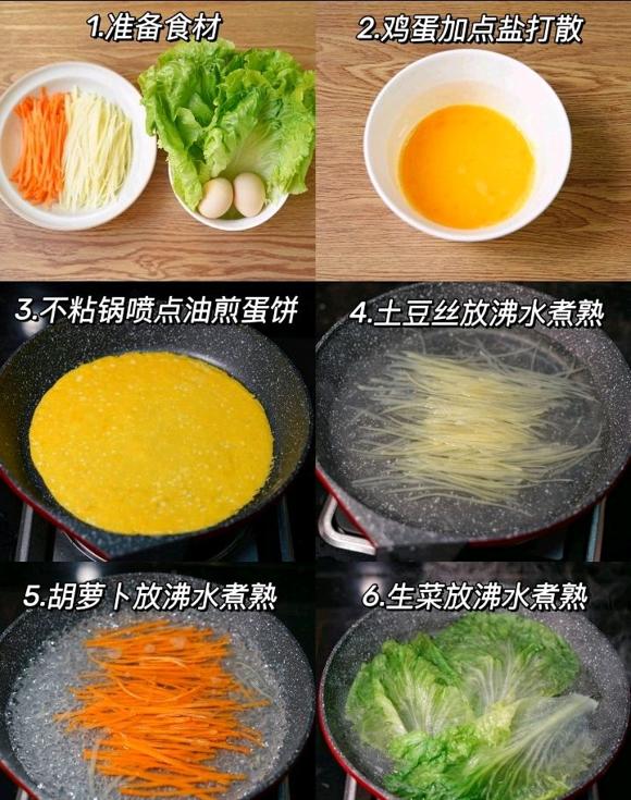 减脂低脂减肥低卡餐：生菜卷