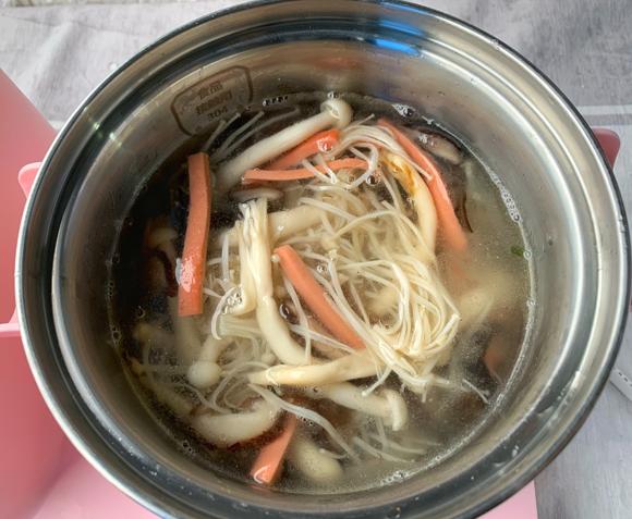 低卡减脂低脂减肥汤：三鲜菌菇汤