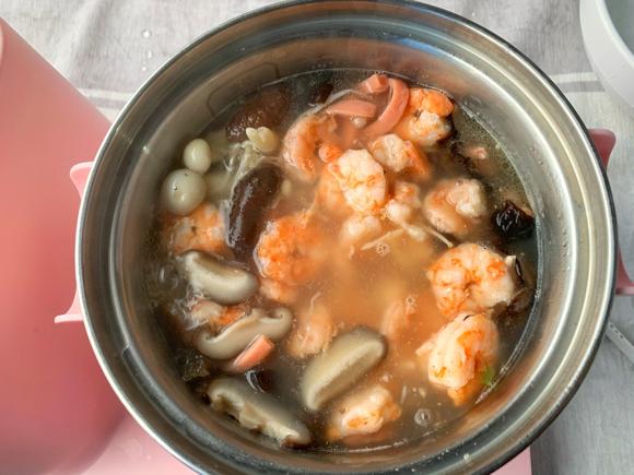 低卡减脂低脂减肥汤：三鲜菌菇汤