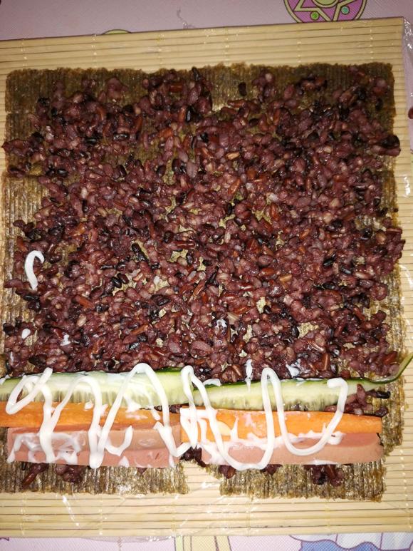 减脂期食谱:自制寿司