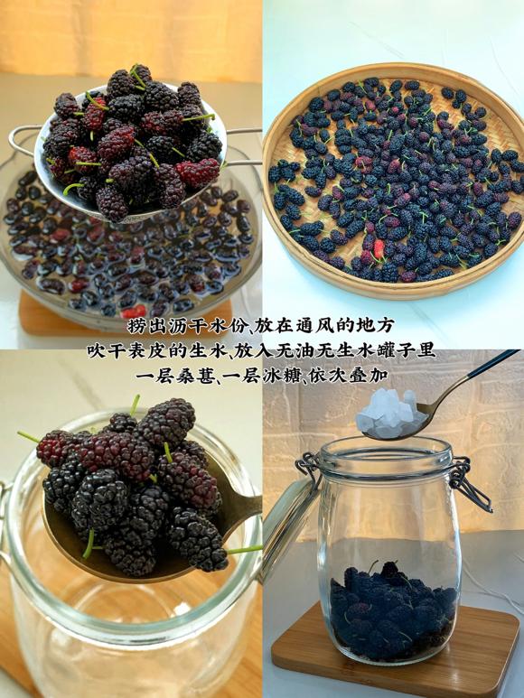 美容养颜瘦身果酒：桑葚泡果酒