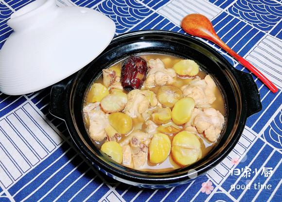 脾胃虚弱调理食谱:板栗鸡汤