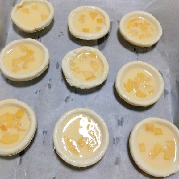 补充维C提高免疫能力的黄桃蛋挞！