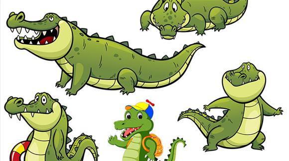 幼儿绘本故事：只有一条鳄鱼愿意