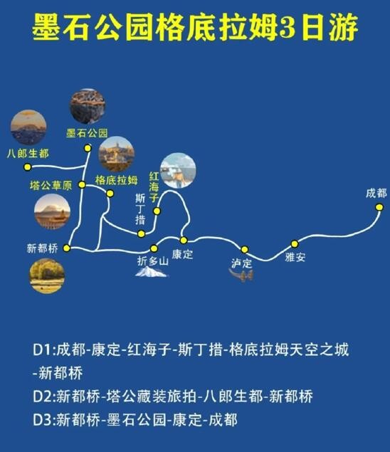 四川旅游旅行推荐（四川旅游路线推荐图）