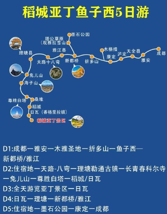 四川旅游旅行推荐（四川旅游路线推荐图）