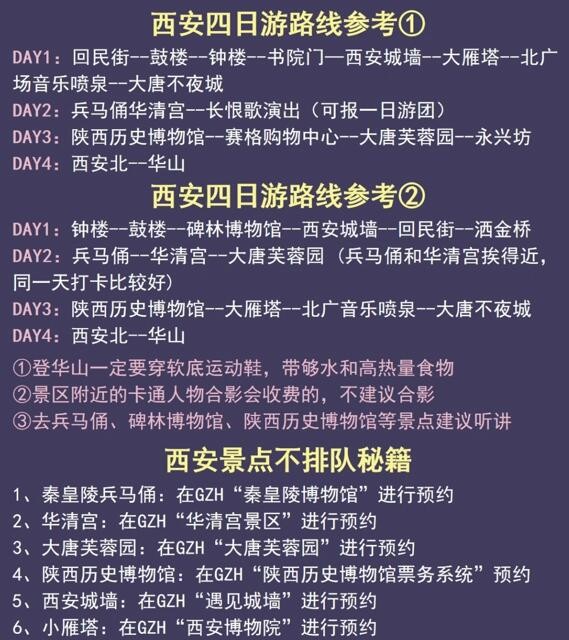 西安旅游路线攻略，假期规划：西安碑林博物馆、回民街、陕西历史博物馆