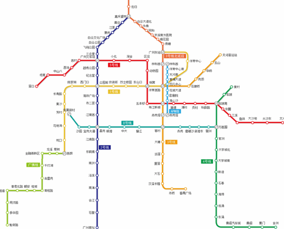 广州5号线地铁沿线景点游玩攻略