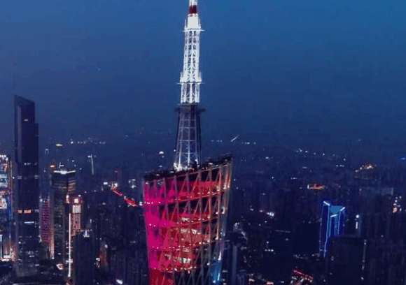 广州旅游攻略：小蛮腰，广州塔，广州电视塔（中国第一高塔，世界第二高塔）