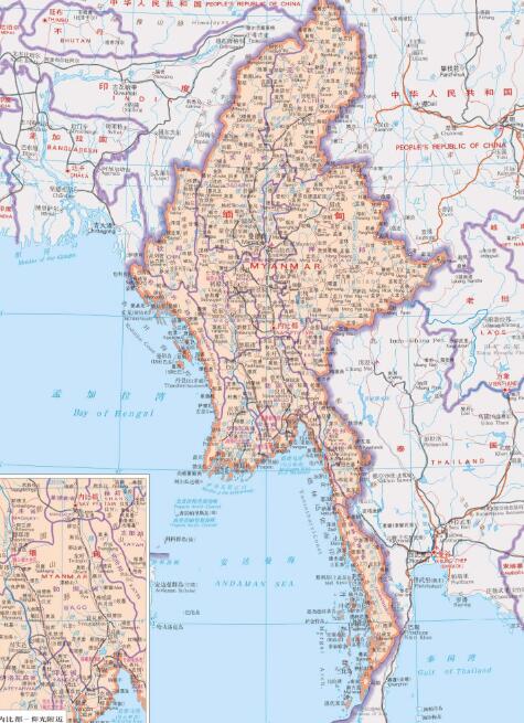  缅甸旅游景点(缅甸旅游地图)-缅甸旅游气候特点是什么？