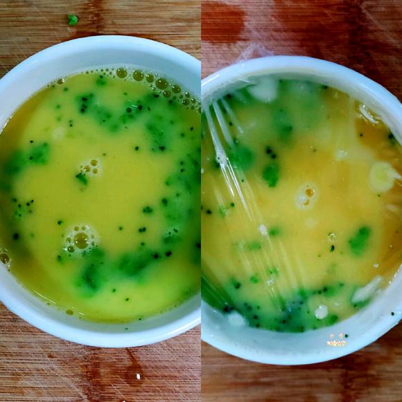 超级嫩滑蒸鸡蛋羹！宝宝辅食西兰花蒸蛋羹  适用10+婴幼儿【宝宝辅食食谱】