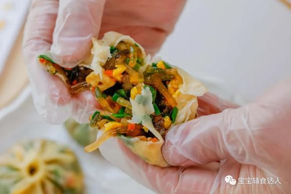 饺子皮生煎包的做法【宝宝辅食】