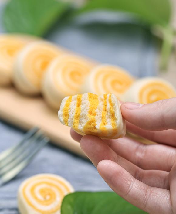 宝宝营养养胃辅食：南瓜山药卷