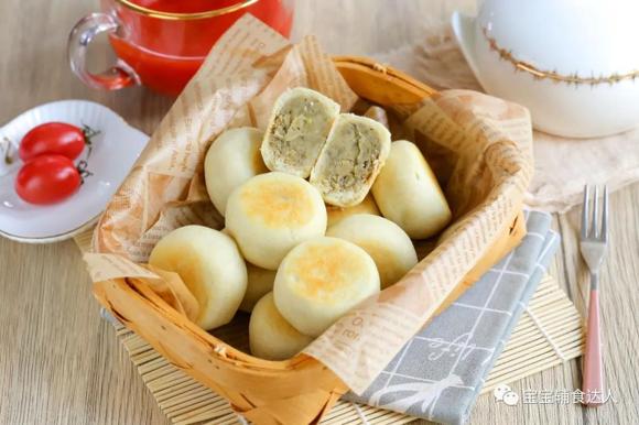 宝宝辅食点心：自制绿豆饼