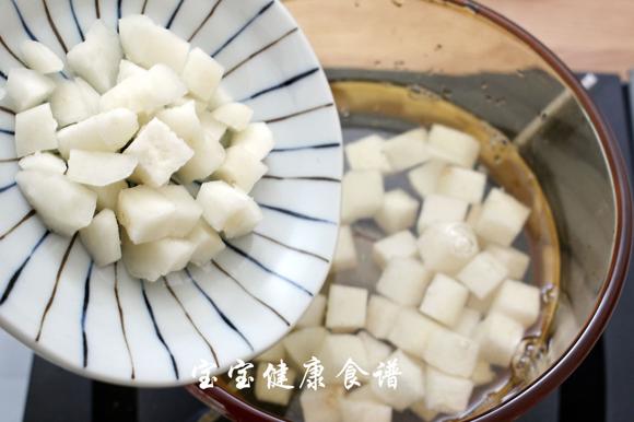 马蹄甜汤的做法  宝宝健康食谱