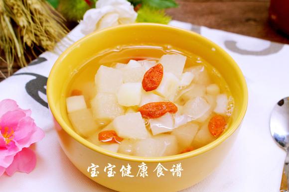 马蹄甜汤的做法  宝宝健康食谱