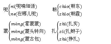 部编版语文三年级上册第七单元知识点整理汇总