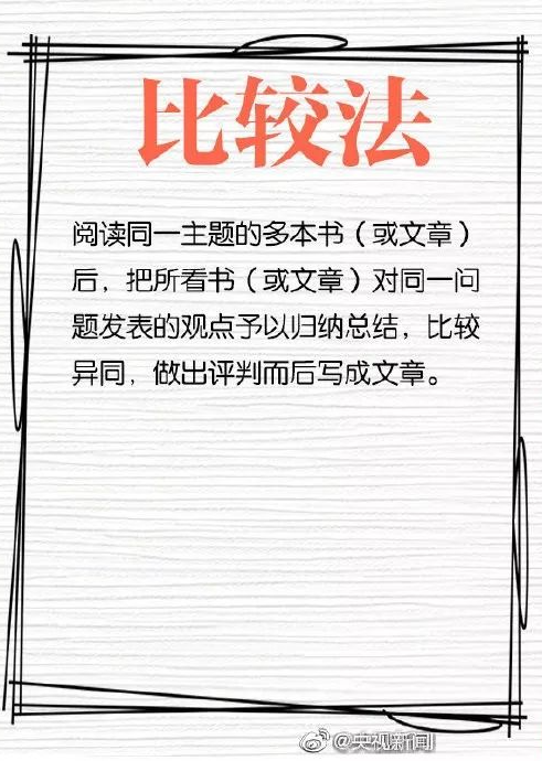 索引法、比较法九种方法教会孩子阅读的技巧