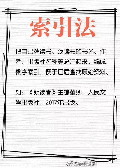 索引法、比较法九种方法教会孩子阅读的技巧