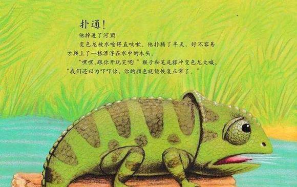 幼儿绘本：乱七八糟的变色龙