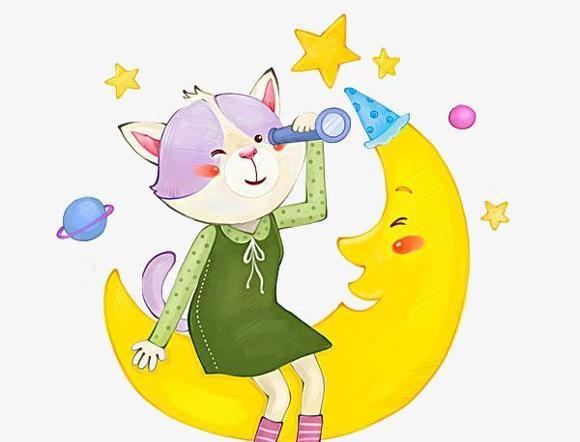 大班绘本故事推荐：屋顶上的猫和月亮