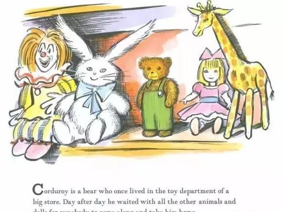 幼儿绘本推荐：：灯芯绒小熊