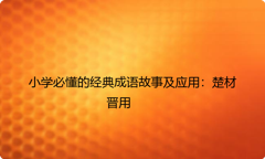 小学必懂的经典成语故事及应用：楚材晋用