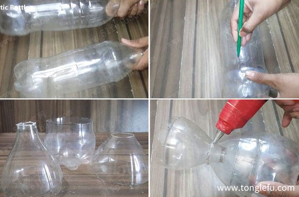 变废为宝：用饮料瓶DIY制作中国风面谱文化装饰花瓶【实用好看】