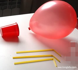 科学小制作空气小实验：自制热气球的制作