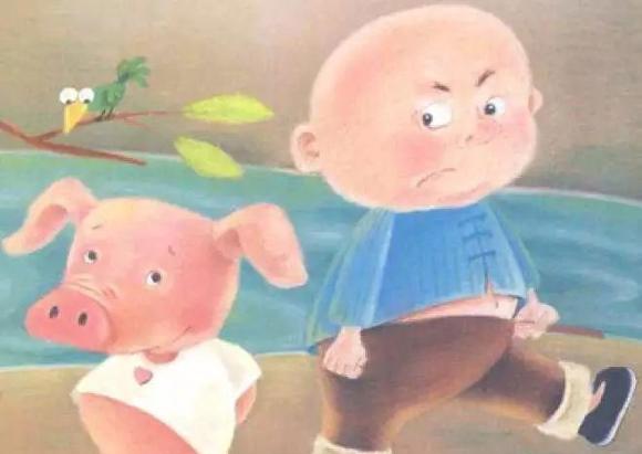 幼儿绘本故事：找心眼的小猪