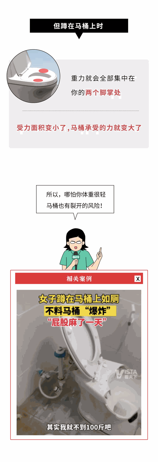 每年有超过3万个屁股被马桶炸烂！上厕所千万别做这个动作→