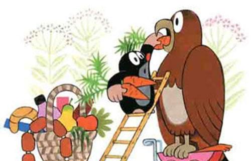 幼儿绘本推荐：鼹鼠和小鸟宝宝（鼹鼠和老鹰）