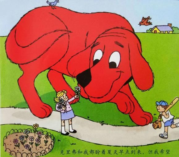 幼儿绘本推荐：大红狗的夏天