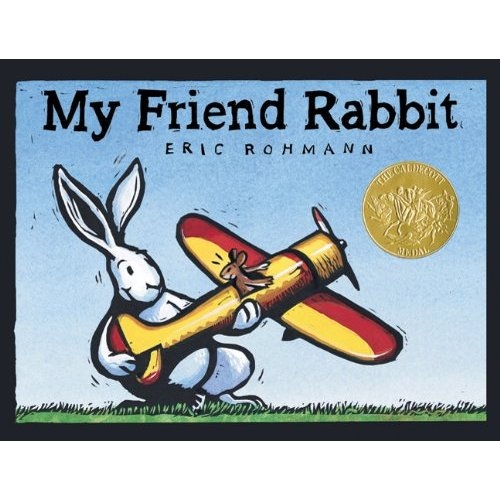 绘本推荐：《My Friend Rabbit (Board Book) 我的兔子朋友》