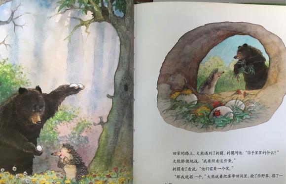 幼儿绘本故事推荐：大熊捡的蛋