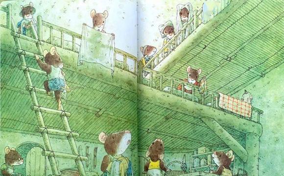 幼儿绘本故：十四只老鼠洗衣服