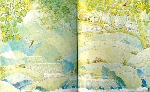 幼儿绘本故：十四只老鼠洗衣服