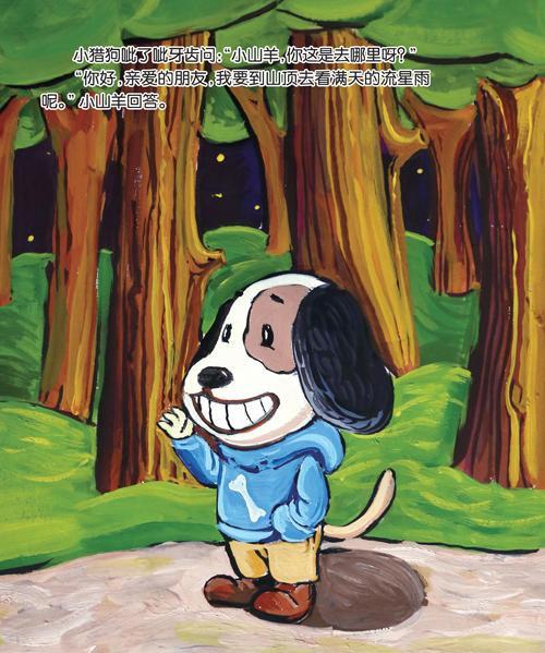 幼儿绘本故事：一起去看流星雨