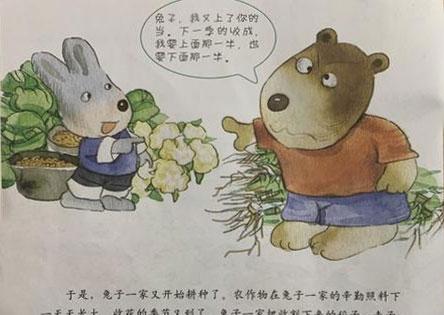 幼儿绘本故事：熊和兔子的故事