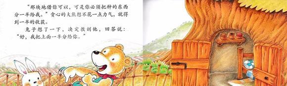 幼儿绘本故事：兔子借地