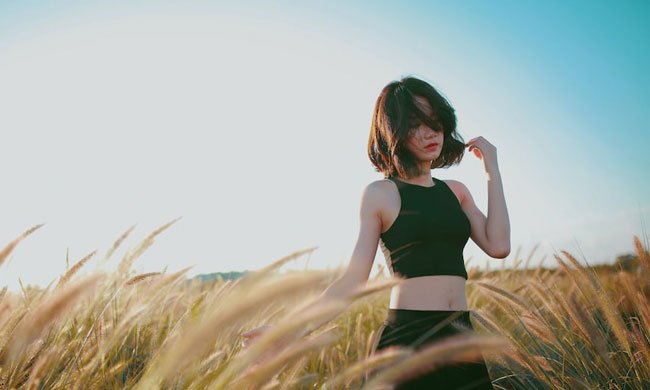 菱形脸适合什么发型