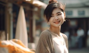 卷发的扎起：盘发？扎发怎么整？