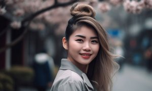 中长卷发能编发、扎发吗？