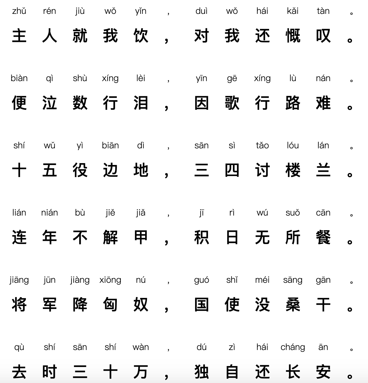 走进电影《长安三万里》里的诗——《代扶风主人答》  ——唐·王昌龄