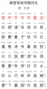 五年级诗词：《闻官军收河南河北》 唐代